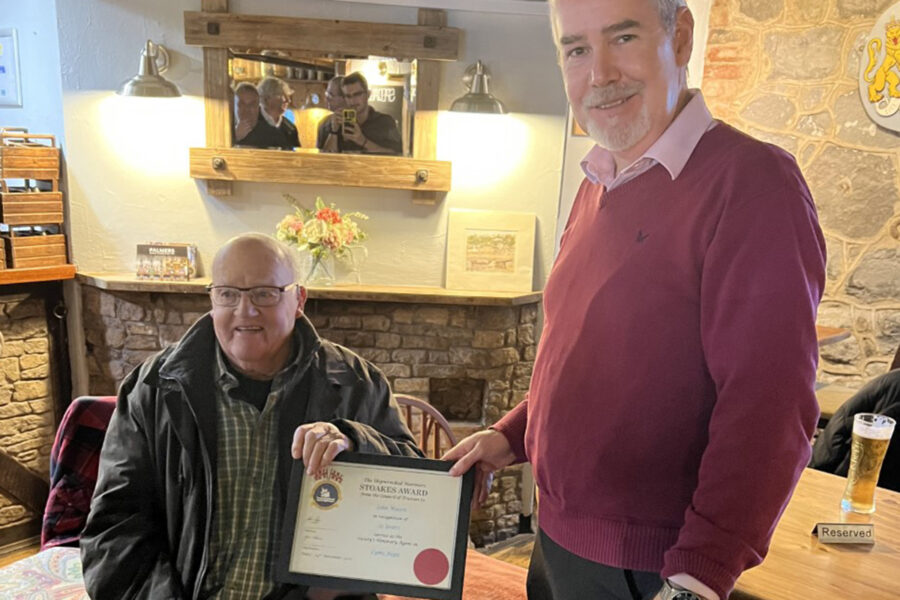 Society award for Lyme Regis fisherman
