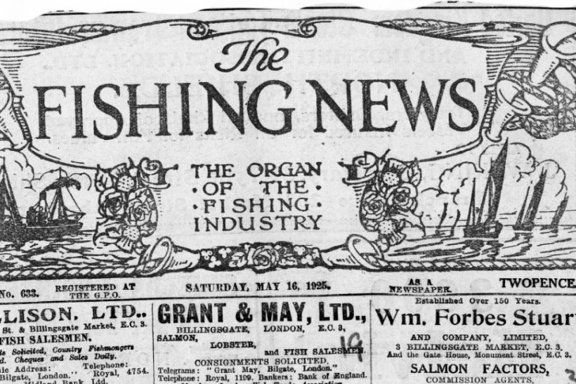 Commercial fishing: looking back to 1925