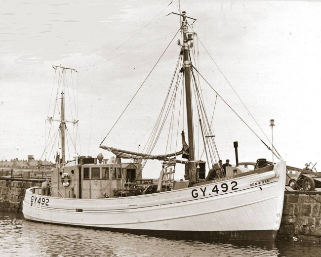 Bennison was the last anchor-seiner to be built by Herd and Mackenzie at Peterhead.
