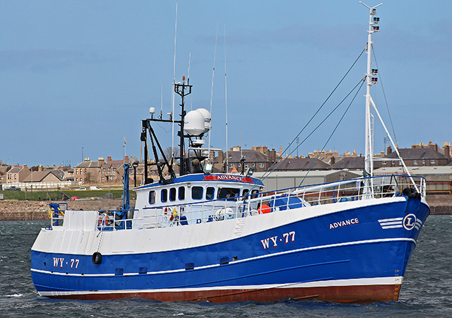Advance returns to sea after refit