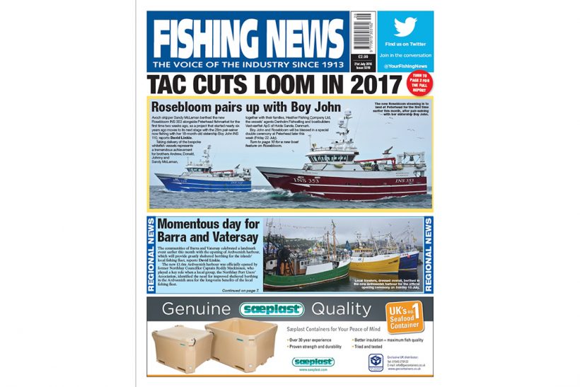 This week’s issue of Fishing News