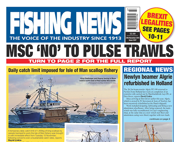 New issue: Fishing News 24.11.16