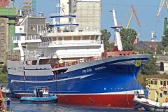 Grateful FR 249: Fraserburgh pelagic vessel launched in Poland