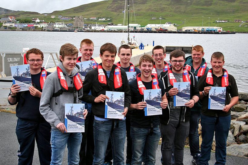 Shetland fishermen of the future