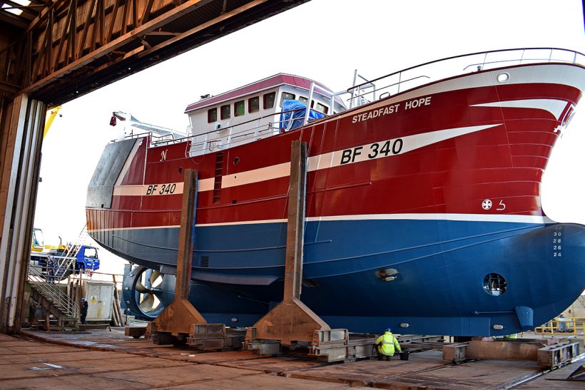 Steadfast Hope BF 340 rolled out at Macduff