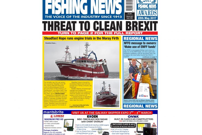 NEW ISSUE: FISHING NEWS 02.03.17