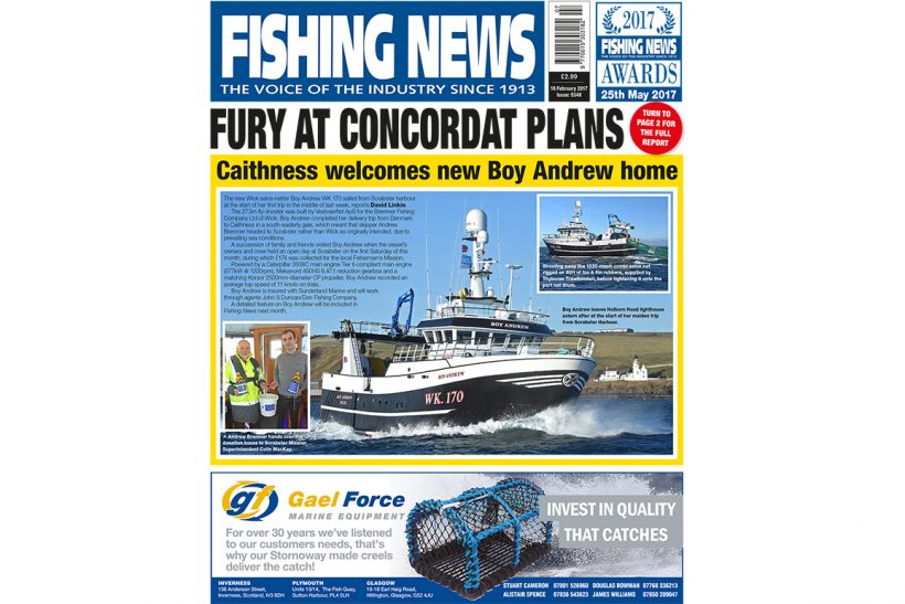 New issue: Fishing News 16.02.17