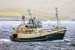 Glenugie arrives at Whalsay