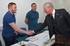 Scottish Maritime Academy welcomes HRH The Prince of Wales