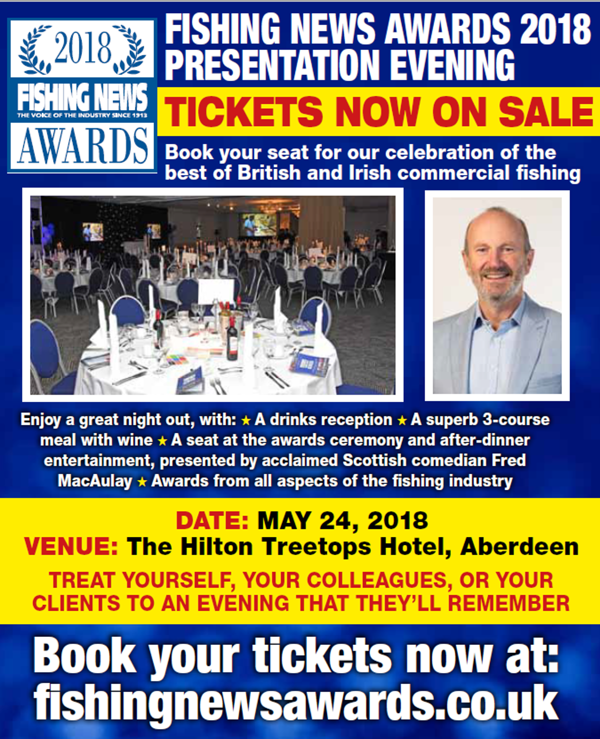 Fishing News Awards Tickets