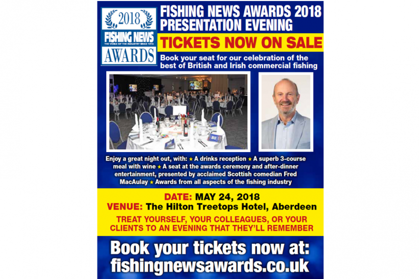 Fishing News Awards Tickets Now Available