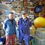 Father and son Robbie and John Gorman have three 12m boats working from Aberystwyth…