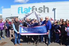 Stoke fishmongers complete 140-mile walk in support of Fishermen’s Mission