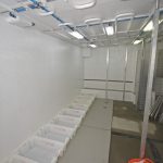 The fishroom has a working capacity of 800 boxes.