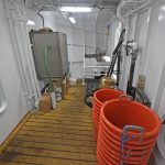 … and is served by a 2.5t Sea Ice seawater ice machine located directly above in the processing area, adjacent to the forward collision bulkhead...