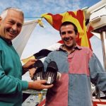 In 2003, Terry Lankford passed the keys of the newly-built vessel, the Hope, to skipper Scott Govier – his present of slippers was to enjoy the comfort of the new boat. Fifteen years on, the Joyful Spirit will be even more comfortable.