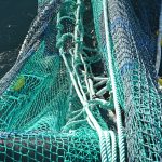 The 200ft lowflyer nets, made by Faithlie Trawl, are fitted with flip-up ropes.