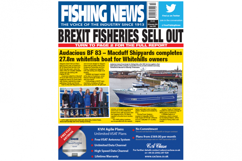 New Issue: Fishing News 22.11.18