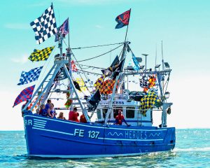 Folkestone Trawler Race, back for its fourth year, attracts a lot of regional support for the fishing industry.