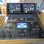 Every item of SeaQuest deck machinery on Fiona K III can be operated from the fishing console, which includes a SeaQuest autotrawl system.