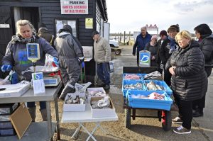 Queues of regular customers are a familiar sight when Mersea Island Fresh Catch…