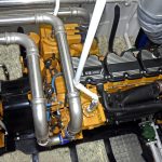 Westro’s Caterpillar C18 main engine develops 447kW @ 1,800rpm…