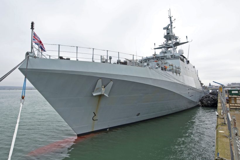 HMS Forth: Ready to join the Royal Navy Fishery Protection Squadron