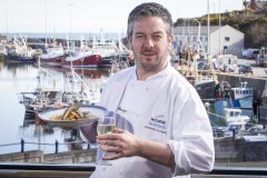 Mourne Seafood Cookery School head chef Roger Moynihan outside the Nautilus Centre at Kilkeel harbour…