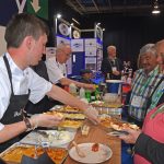 Chefs from Buchan Braes and the Palace hotels served samples of freshly cooked seafood…