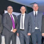 Finalists in the new Service Company of the Year award – Mike Park (Box Pool Solutions), Mark Buchan (Jackson Trawls), Jonathan Reid (John Reid & Son) and Karl Thomson. (The Real McKay not available.)