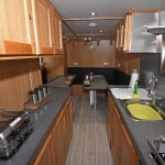 Two views of the galley…