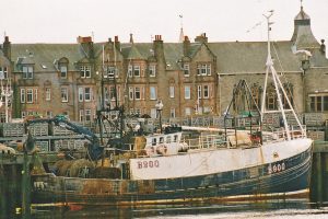 The first Good Hope berthed at Campbeltown, after being sold to Portavogie and re-registered B 900.