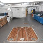 Looking aft on the main deck.