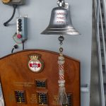 The bell on HMS Tyne.