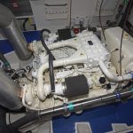 The Doosan V158TI main engine…