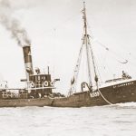 William Oliver was skipper of St Lawrence, at 138ft long one of the largest trawlers in Hull at the time, at the age of 24.