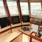 Starboard view of the wheelhouse.
