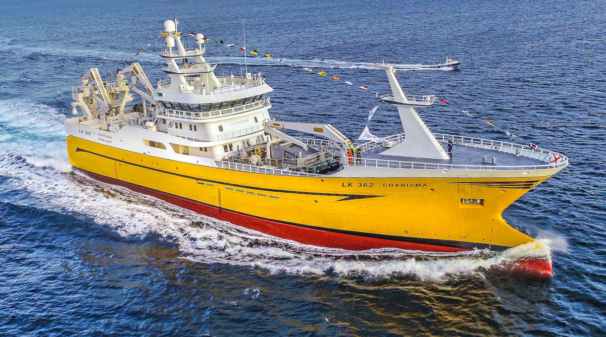 Charisma – New Whalsay pelagic vessel starts on mackerel