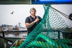 Zenith skipper Adam Robertson features in the first episode of Fish Town. (Photos: Joanna Langan)