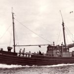The 74ft herring drifter/whitefish seine-net boat Lunar Bow II PD 425 was built in the Thomas Summers yard at Fraserburgh in 1954.