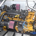 Crystal Sea’s Cat C32 ACERT main engine…