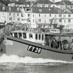 Maxine’s Pride on sea trials in 1985 – ‘one of the best-looking boats we ever built’, said Alan Toms.