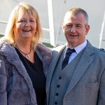Diane and Andrew Watt of the family-based Holborn Fishing Company at Osprey’s naming ceremony on 6 March.