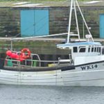 The first Osprey was a Kingfisher 33 vivier-crabber built at Macduff by Seaway Marine.
