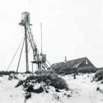 Winterton’s lookout in the 1890s. A similar structure at Caister was struck by lightning and demolished in 1910.