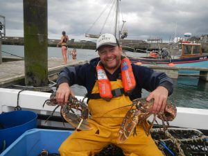 Skipper Daniel Gilbert will mainly target lobsters, using single pots rather than strings.