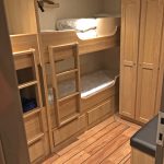 One of three four-berth cabins...