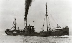 William Oliver made his first trip after the end of the First World War as skipper of the Michael Angelo, fishing at Iceland, staying in her for five trips.