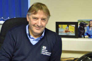 Paul Johnson, the MMO’s principal officer in the South East, in his Shoreham office.