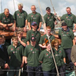 The Tall Ships crew and trainees in 2004.